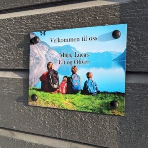 Dørskilt