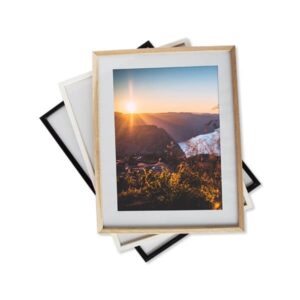 Bilde i 15x20cm inkludert ramme i 20x30cm - Liggende