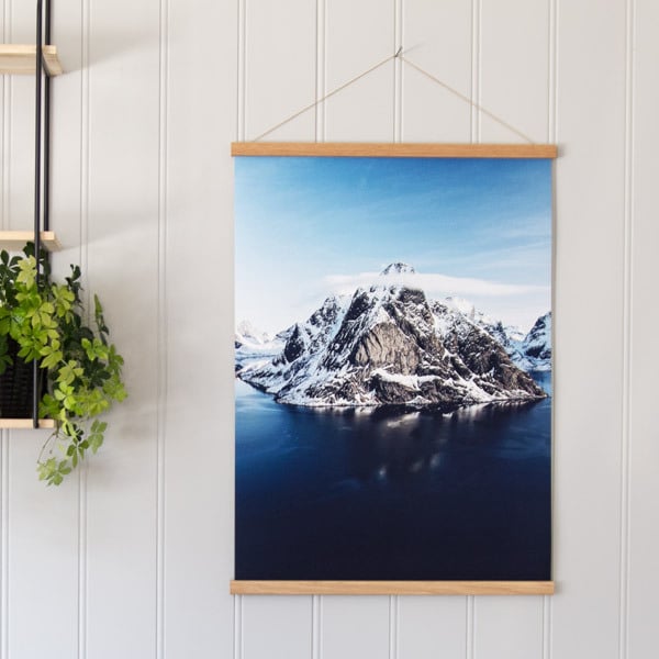 Rammelist med foto på lerret i 70x100 cm - Bilde 2