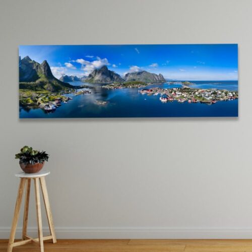 30x90 cm bilde på aluminium