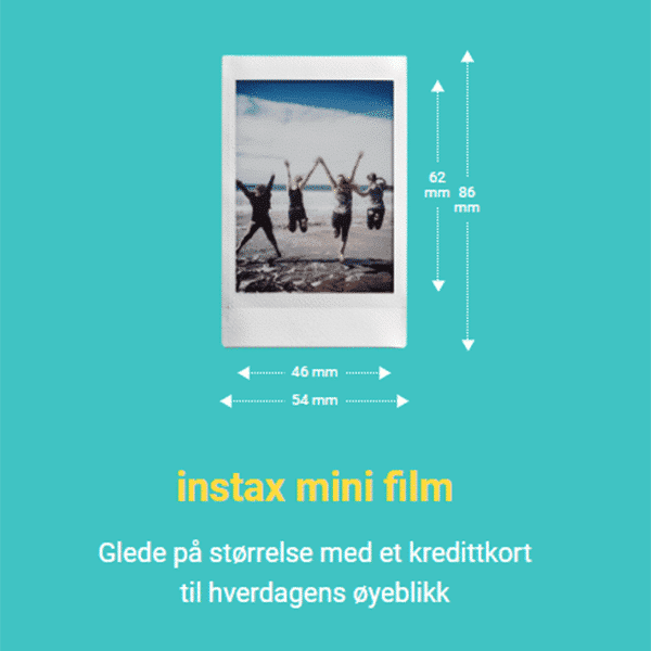 Instax film instant mini G 10x2 - Bilde 2