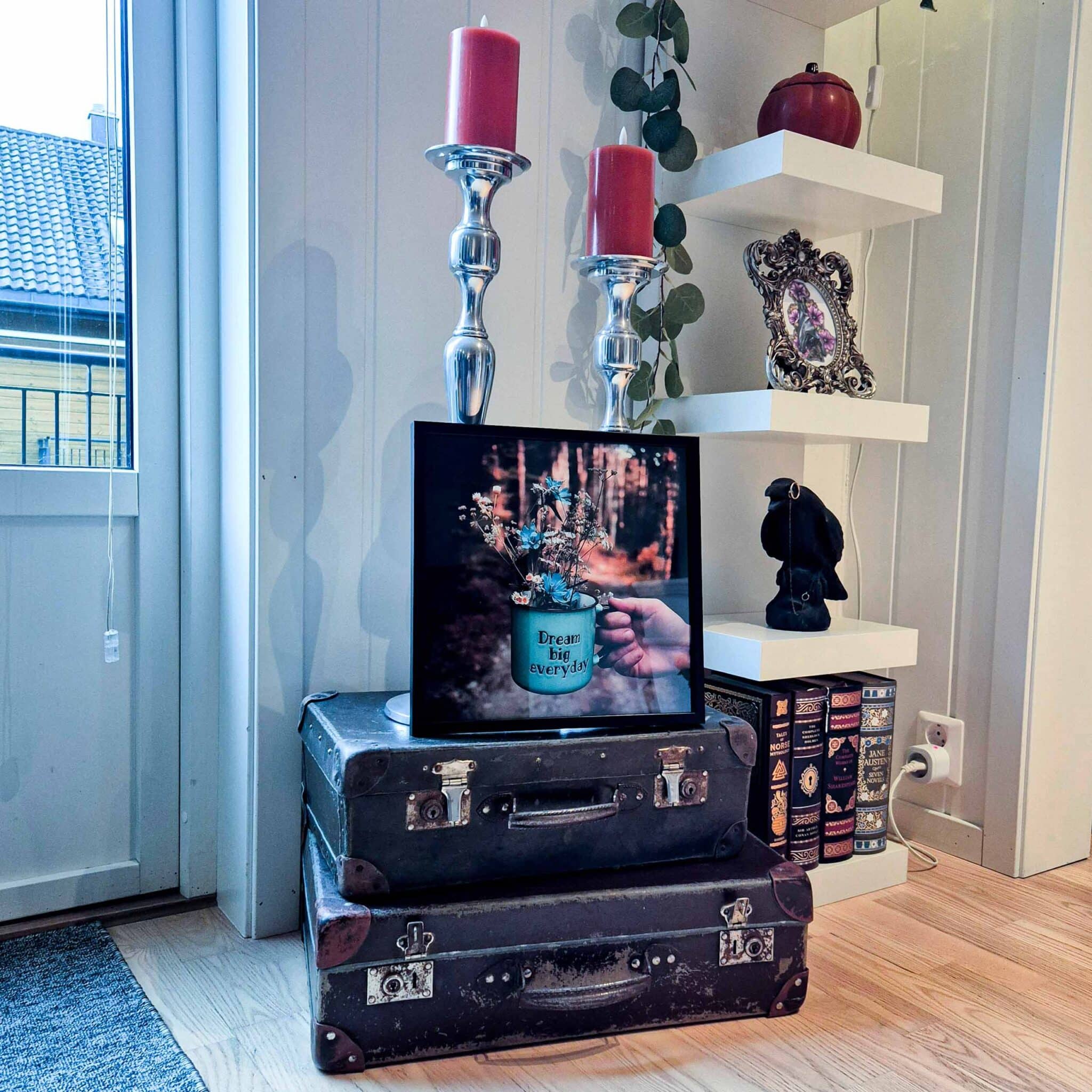 Bilde i 30x30cm inkludert ramme - Bilde 3