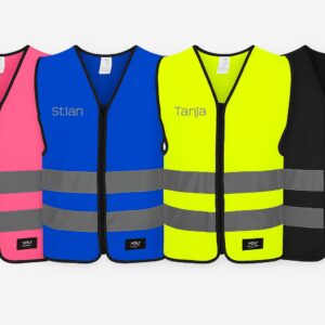 Refleksvest med navn