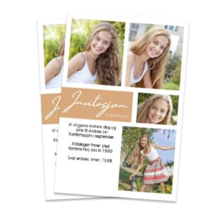 Invitasjoner konfirmasjon